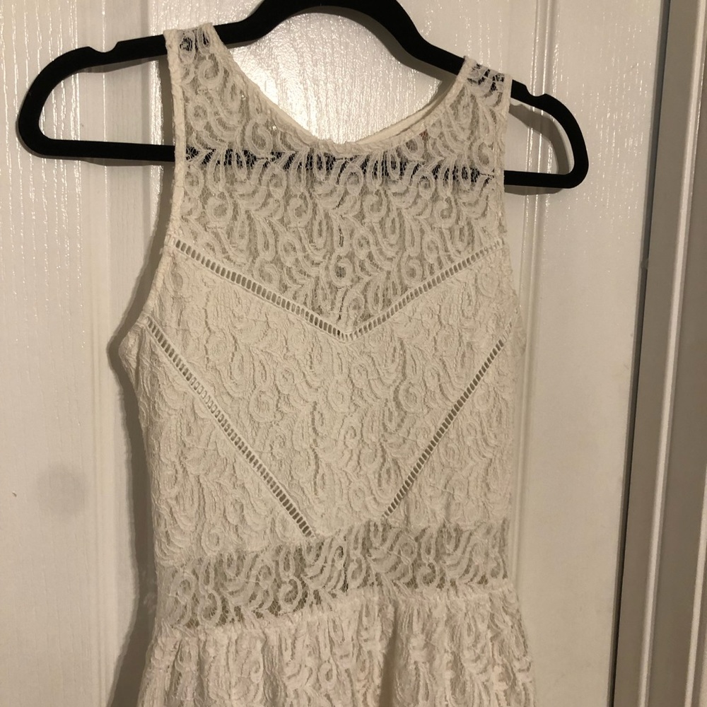 Gianni Bini GB Lace Dress Ivory Sz S